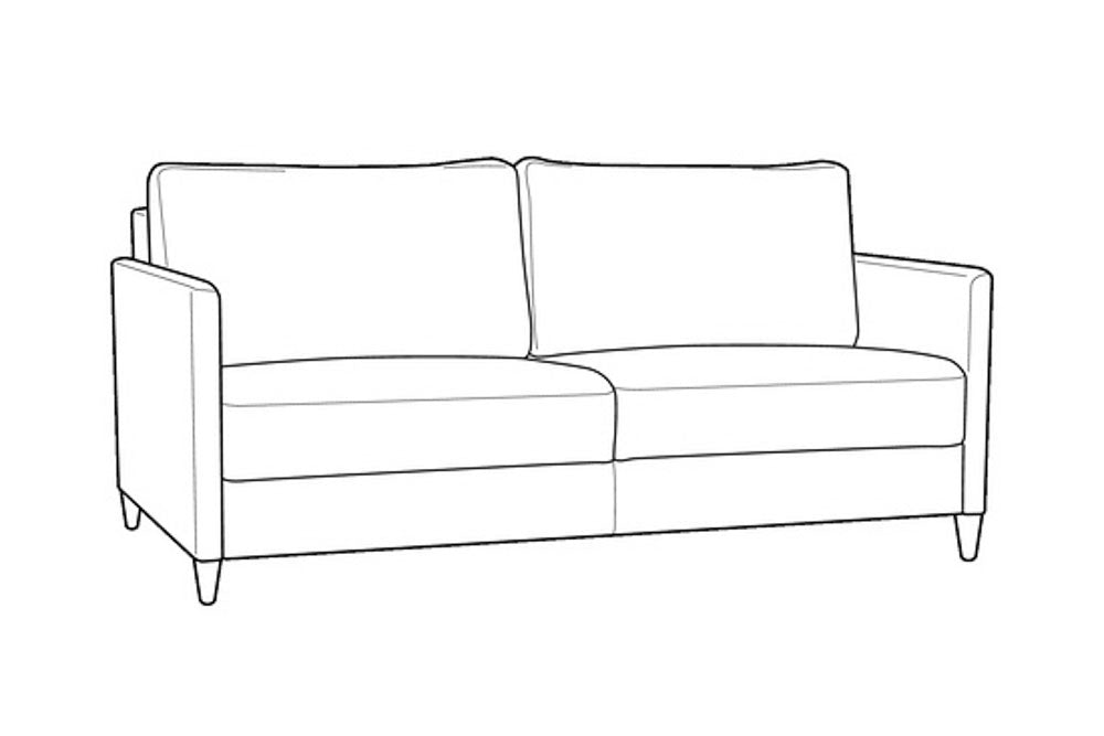 Custom Luonto Elfin Sleeper Sofa with Nest Function