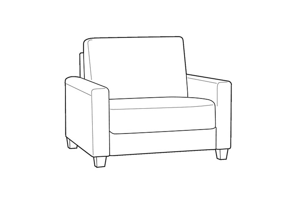 Custom Luonto Nico Sleeper Sofa with Nest Function