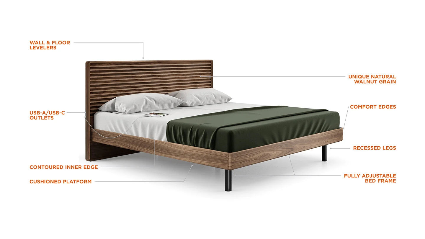BDI 9129 Cross-LinQ King Bed