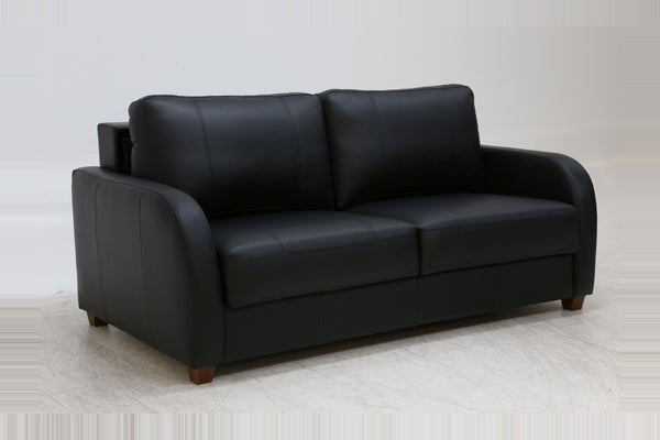 Sleeper: Aspen · Size: Queen · Fabric: Natural Soft 100 · Leg: Walnut