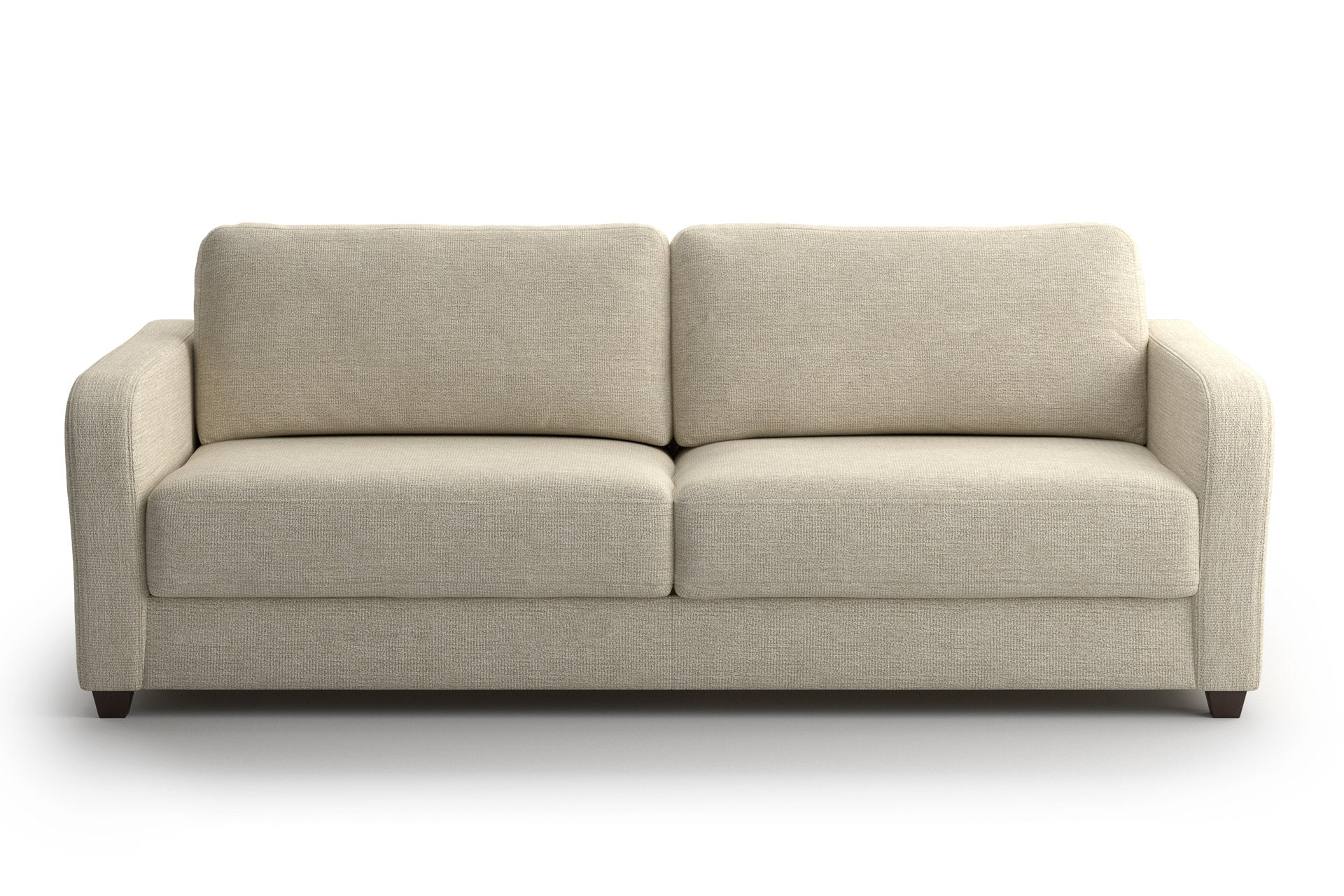 Luonto Aspen Sleeper Sofa - King in Lea 01 - Closed - front view