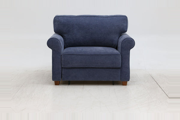 Sleeper: Casey · Size: Cot · Fabric: Cloud 77 · Leg: Walnut