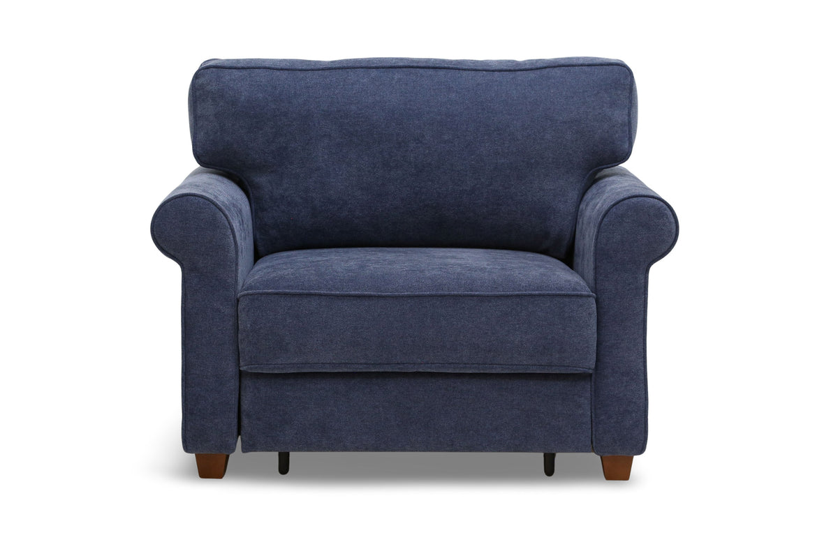 Sleeper: Casey · Size: Cot · Fabric: Cloud 77 · Leg: Walnut 43bd0667-574a-47a9-a532-a99f78540e87