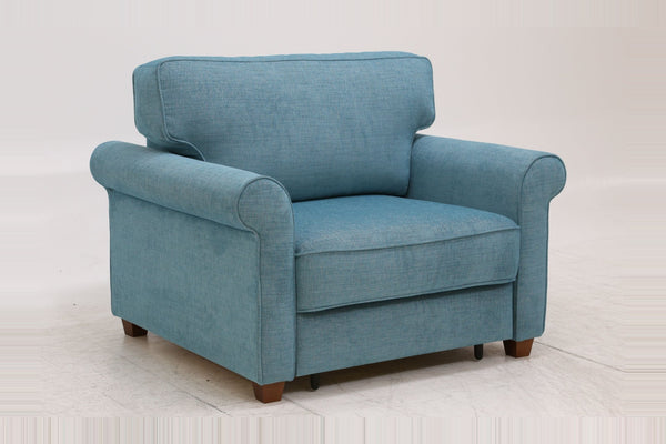 Sleeper: Casey · Size: Cot · Fabric: Naomi 321 · Leg: Walnut
