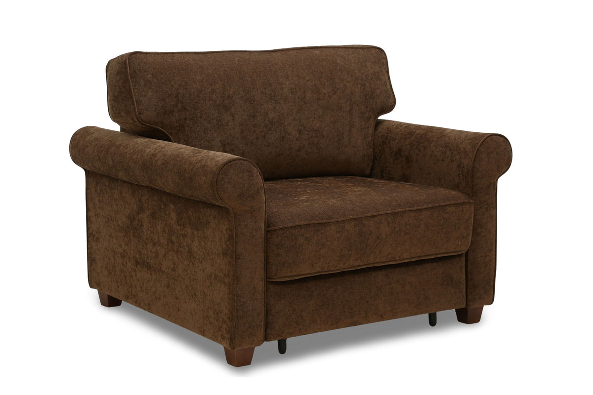 Sleeper: Casey · Size: Cot · Fabric: Paris 100 · Leg: Walnut