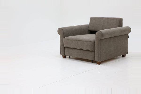 Sleeper: Casey · Size: Cot · Fabric: Rodeo 814 · Leg: Walnut