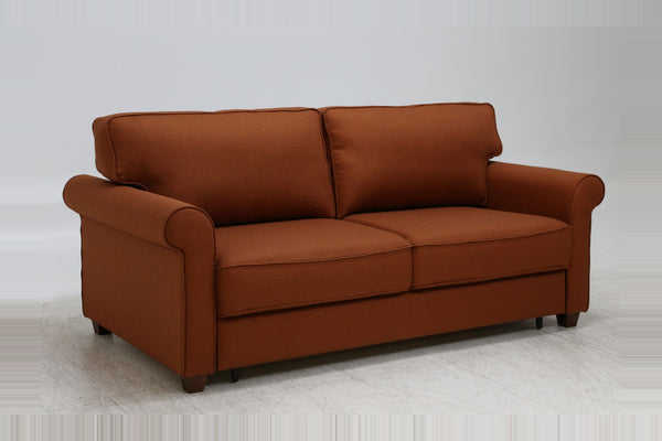 Sleeper: Casey · Size: Queen · Fabric: Atlantic 06 · Leg: Walnut
