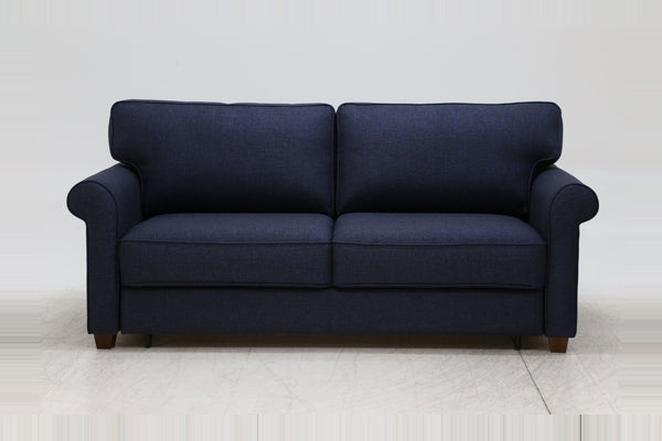 Sleeper: Casey · Size: Queen · Fabric: Atlantic 08 · Leg: Walnut