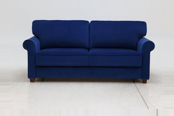 Sleeper: Casey · Size: Queen · Fabric: Megan 52 · Leg: Walnut