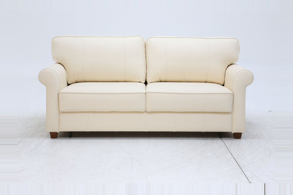 Sleeper: Casey · Size: Queen · Fabric: Soft Antique 1100 · Leg: Walnut