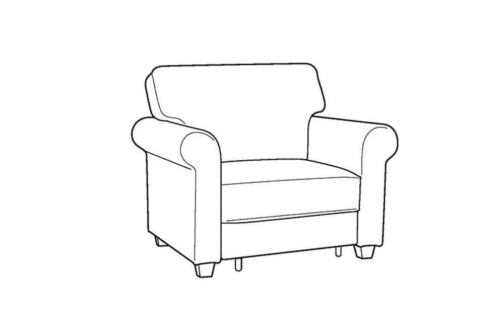 Custom Luonto Casey Sleeper Sofa with Hybrid Function