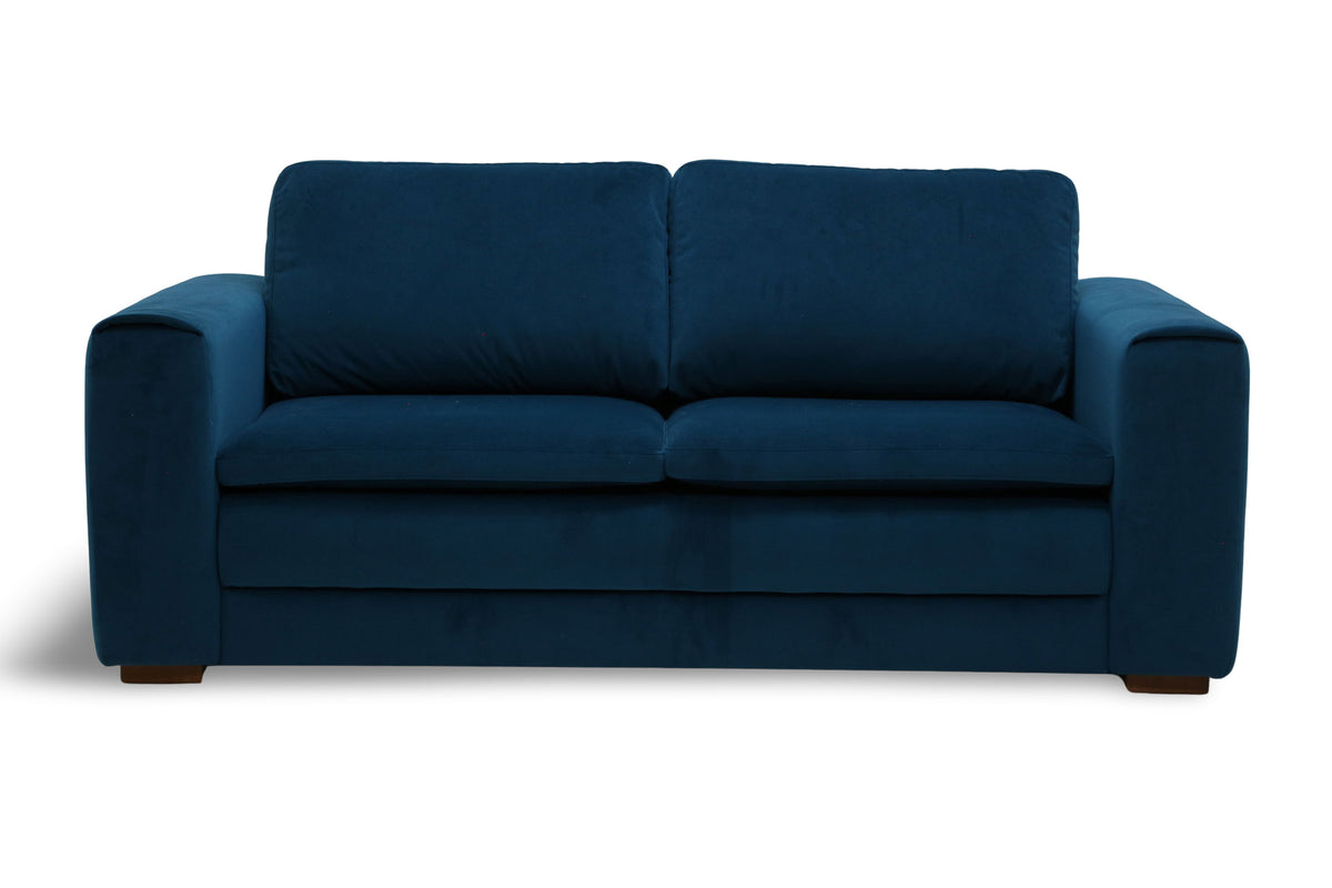 Sleeper: Cove · Size: Queen · Fabric: Megan 33 · Leg: Walnut
