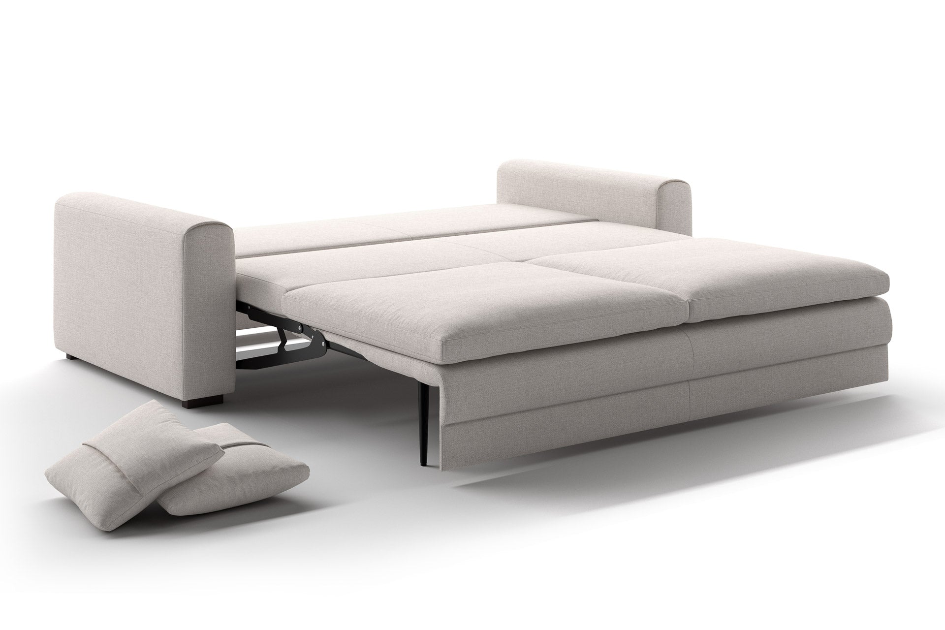 Luonto Cove Sleeper Sofa - King in Oasis 01 - Open - side view