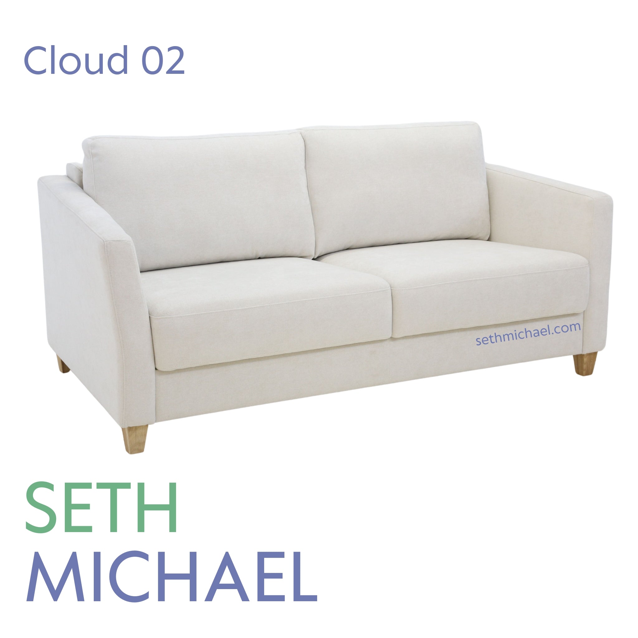 Customer's Luonto sofa in Cloud fabric