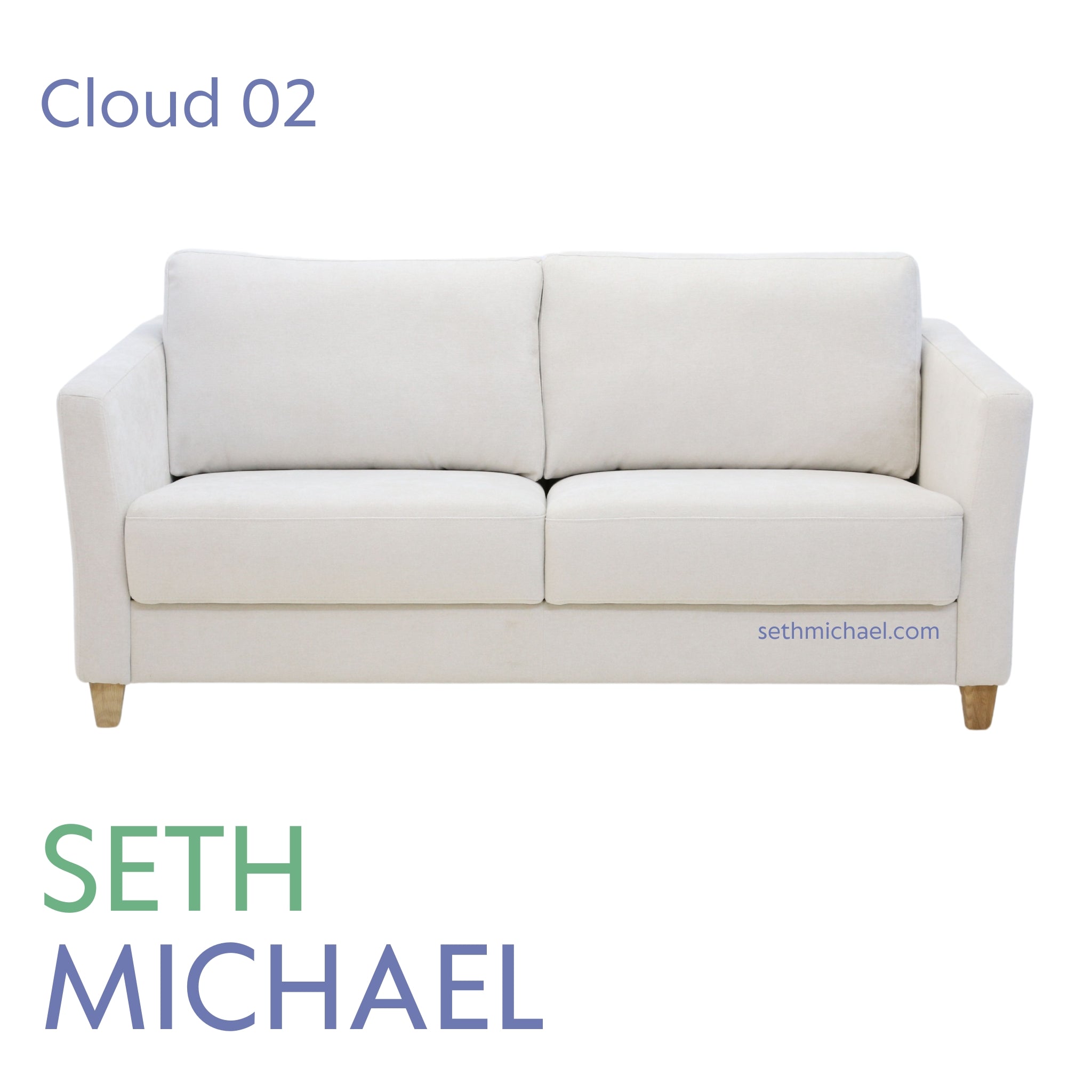 Customer's Luonto sofa in Cloud fabric