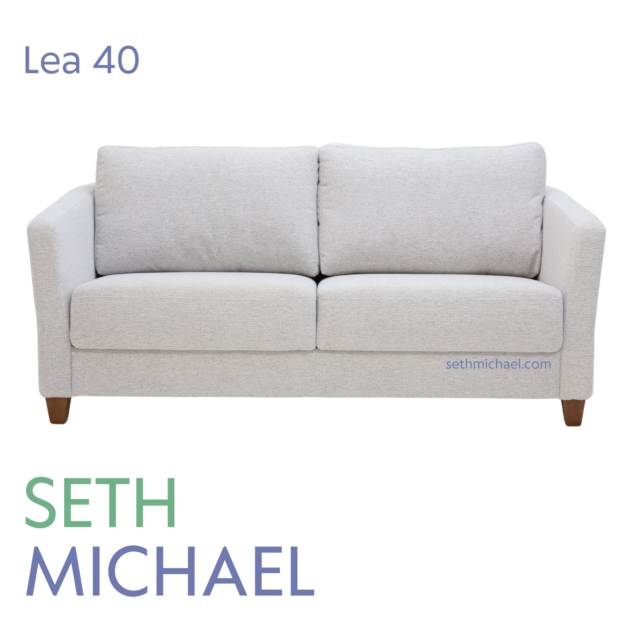 Customer's Luonto sofa in Lea fabric