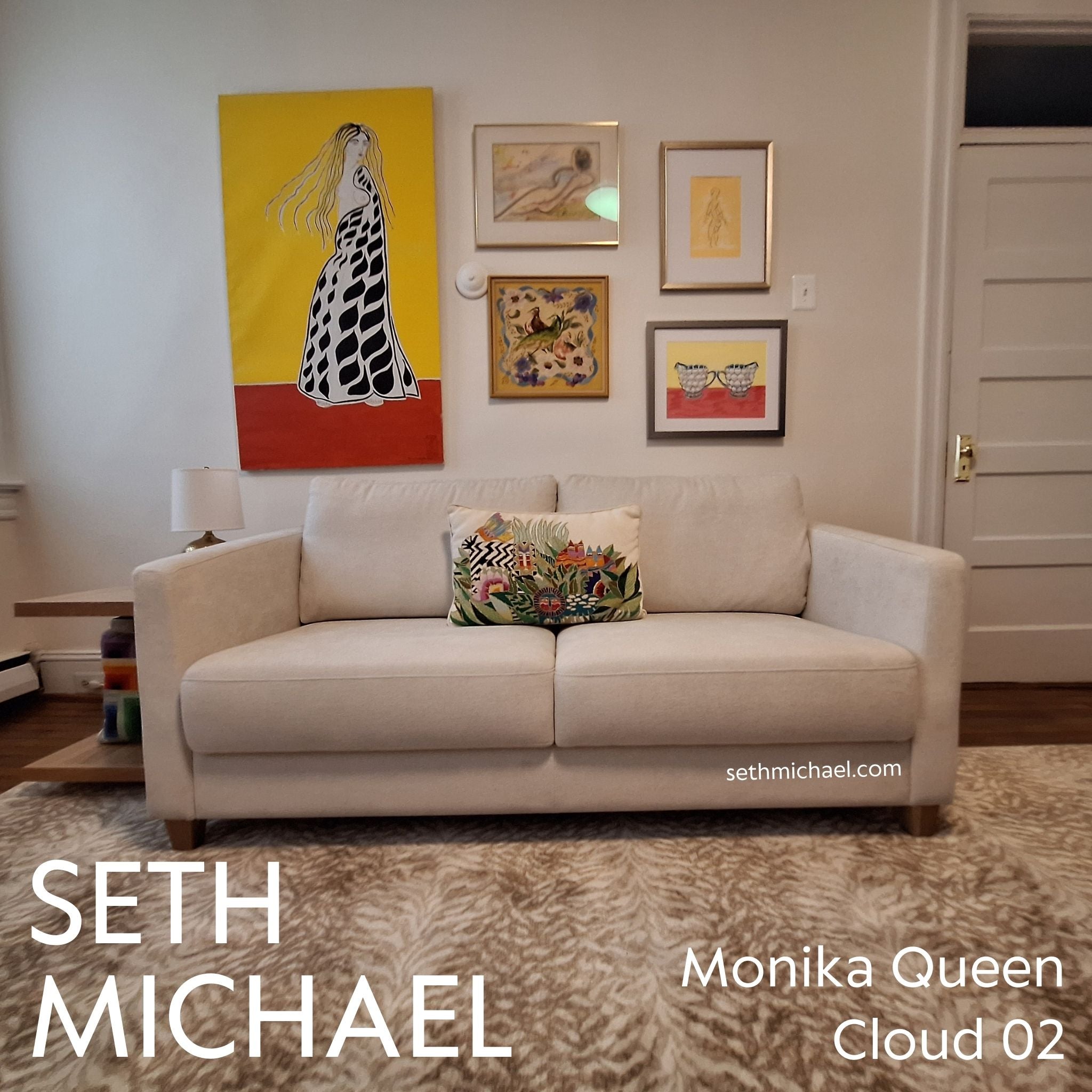 Customer's Luonto sofa in Cloud fabric