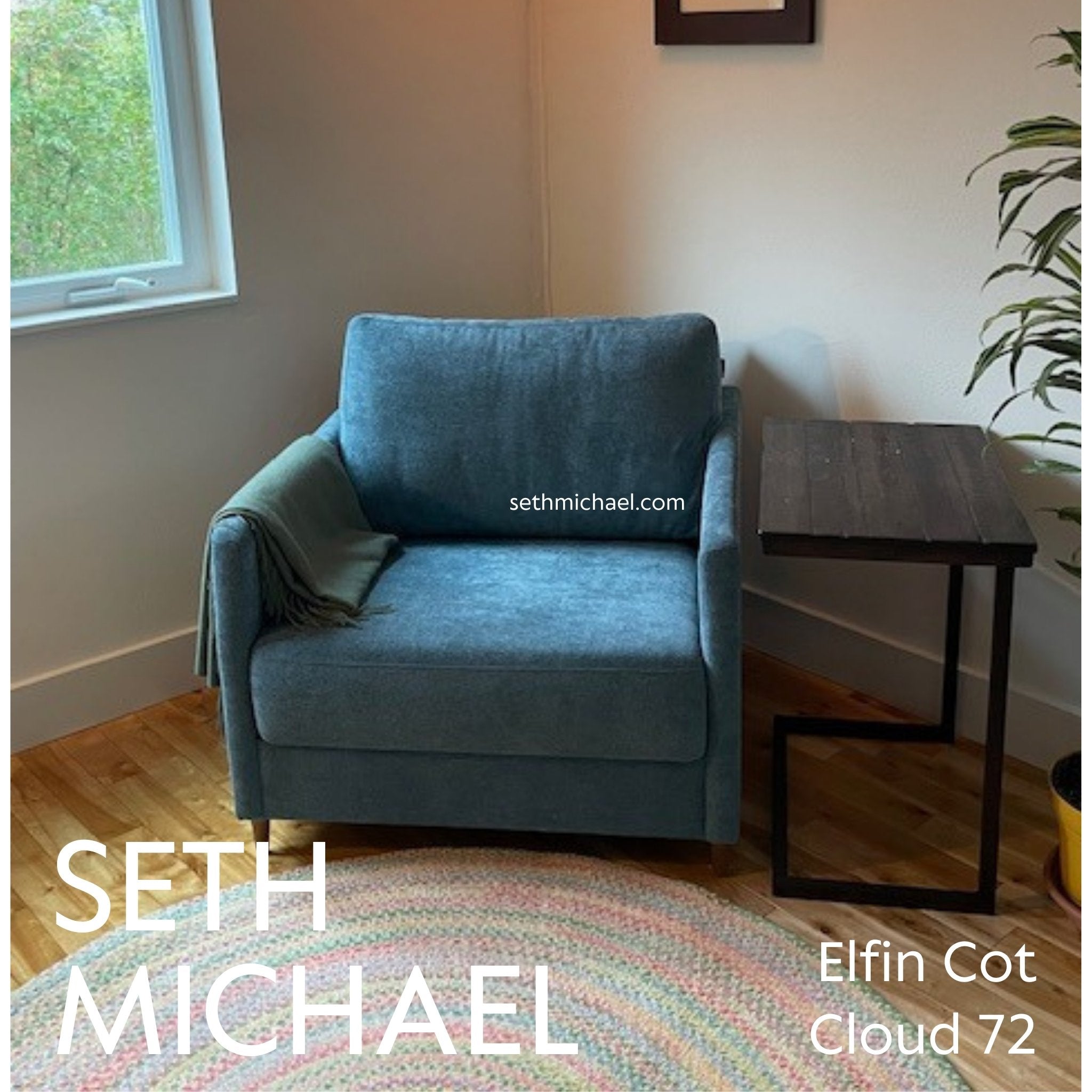 Customer's Luonto sofa in Cloud fabric