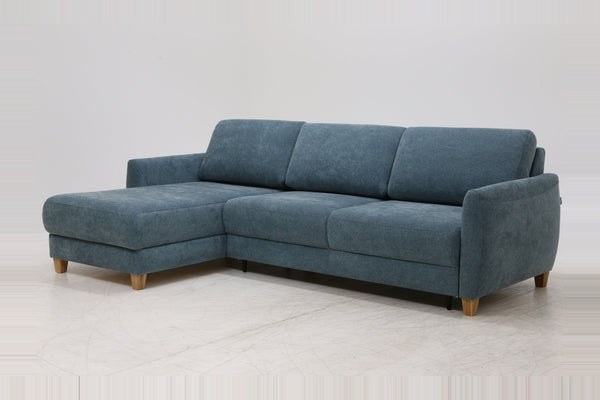 Sleeper: Delta · Size: Full XL · Fabric: Cloud 72 · Leg: Oak