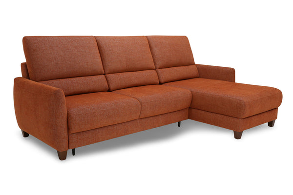 Sleeper: Delta · Size: Full XL · Fabric: Nuvola 866 · Leg: Walnut
