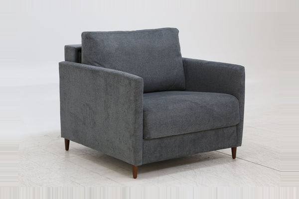 Sleeper: Elfin · Size: Cot · Fabric: Pacific 87 · Leg: Walnut