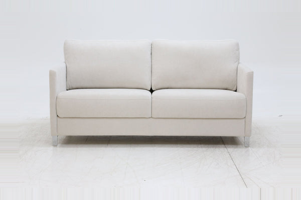 Sleeper: Elfin · Size: Queen · Fabric: Cloud 02 · Leg: Chrome