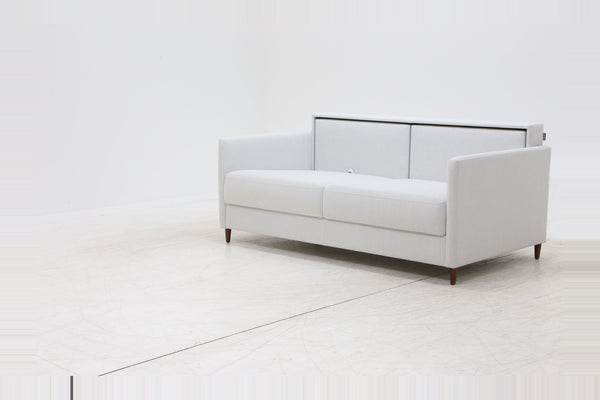 Sleeper: Elfin · Size: Queen · Fabric: Gemma 01 · Leg: Walnut