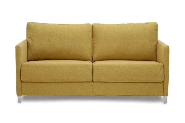 Sleeper: Elfin · Size: Queen · Fabric: Oliver 358 · Leg: Chrome