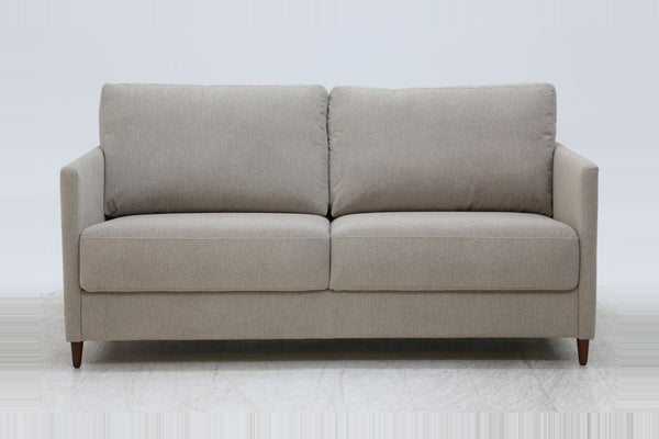 Sleeper: Elfin · Size: Queen · Fabric: Rodeo 204 · Leg: Walnut