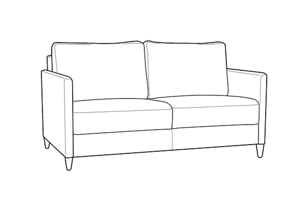 Custom Luonto Elfin Sleeper Sofa with Nest Function