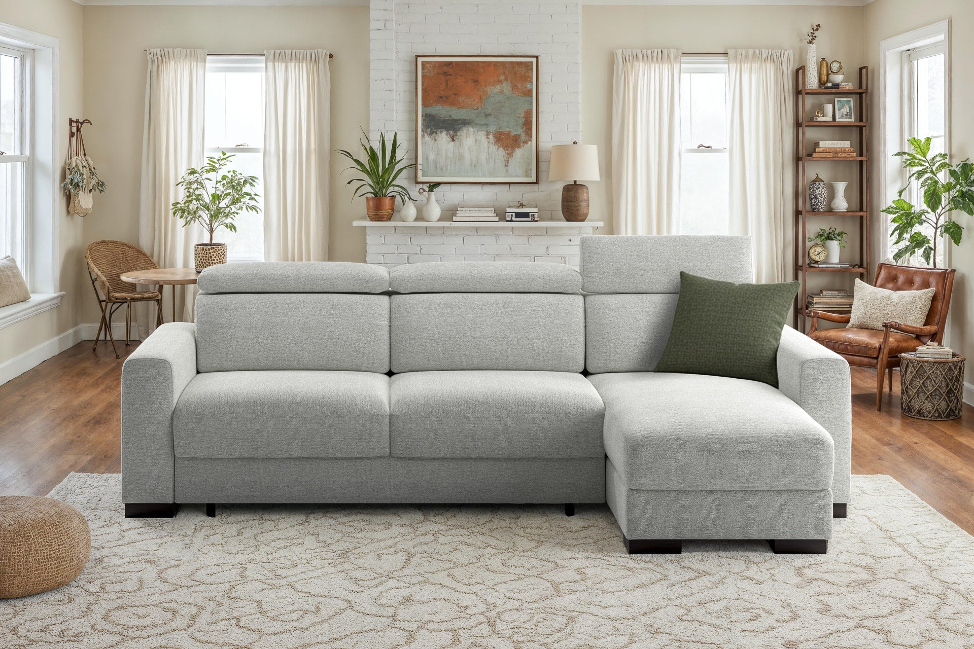 Luonto Elliot Reversible Chaise Sleeper - chaise detail