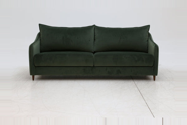 Sleeper: Ethos · Size: King · Fabric: Megan 104 · Leg: Walnut