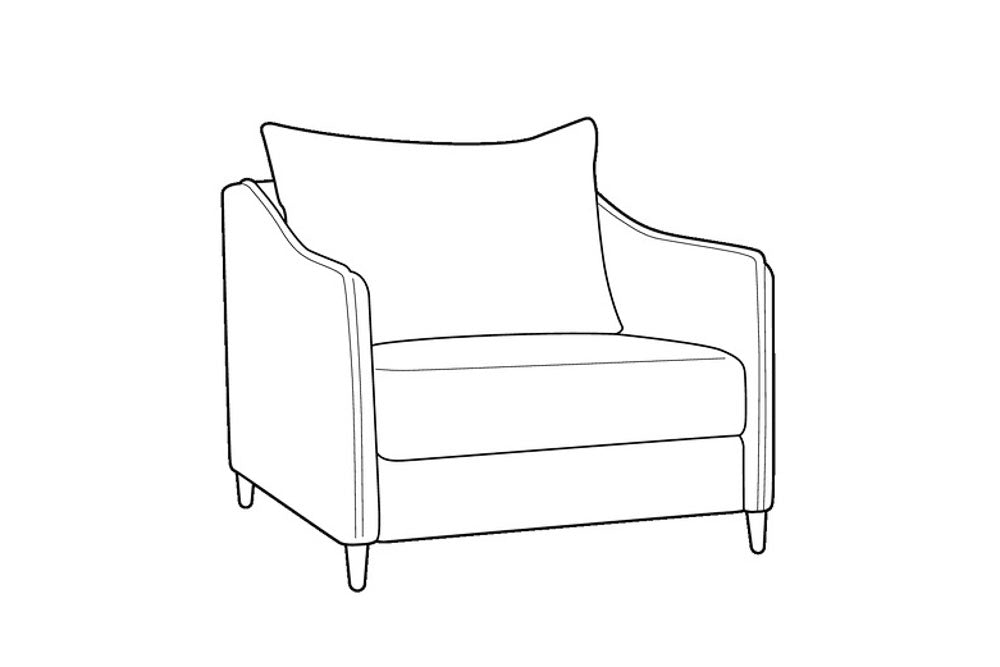 Custom Luonto Ethos Sleeper Sofa with Nest Function