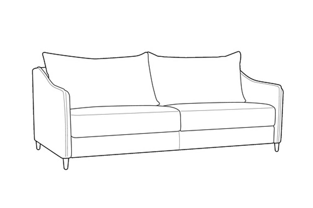 Custom Luonto Ethos Sleeper Sofa with Nest Function