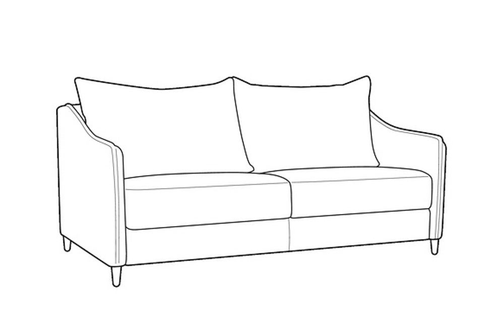 Custom Luonto Ethos Sleeper Sofa with Nest Function