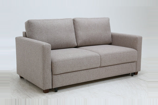 Sleeper: Fantasy · Size: Queen · Fabric: Rene 02 · Leg: Walnut