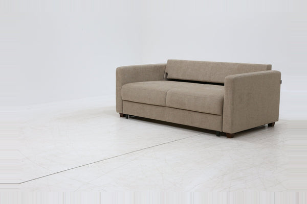 Sleeper: Fantasy · Size: Queen · Fabric: Story 26 · Leg: Walnut