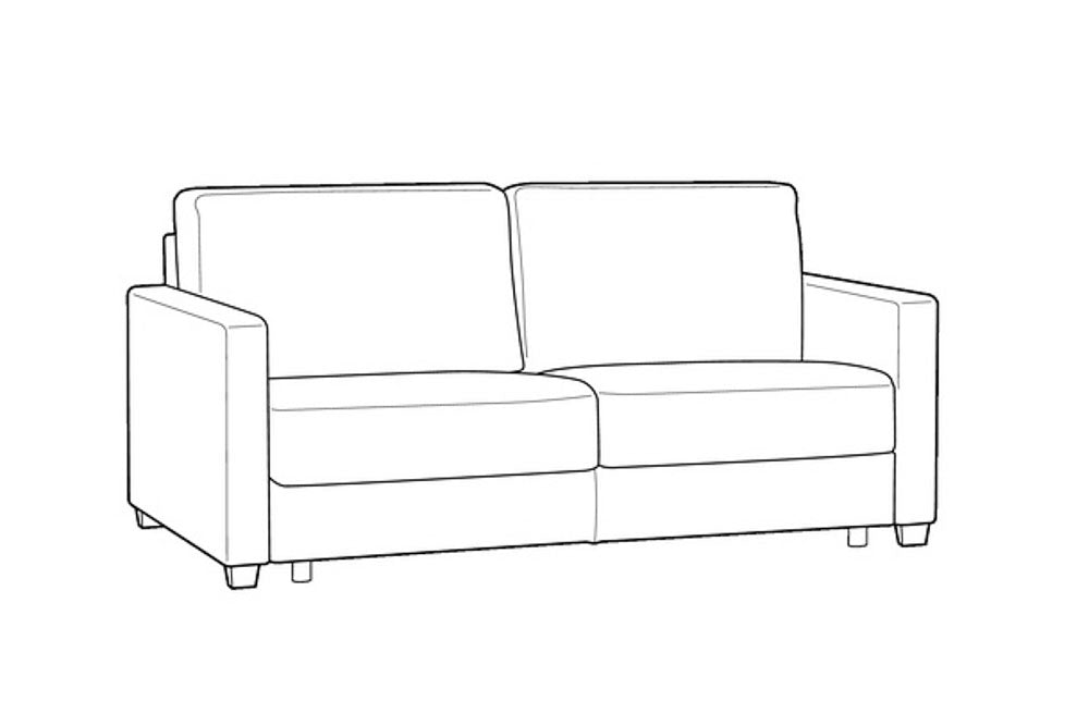 Custom Luonto Fantasy Sleeper Sofa with Level Mechanism