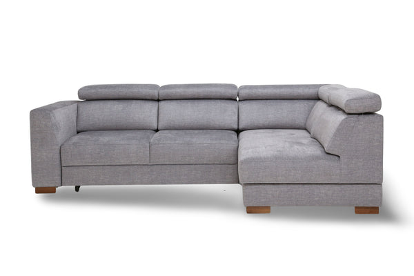 Sleeper: Halti · Size: Full XL · Fabric: Glamour 14 · Leg: Walnut