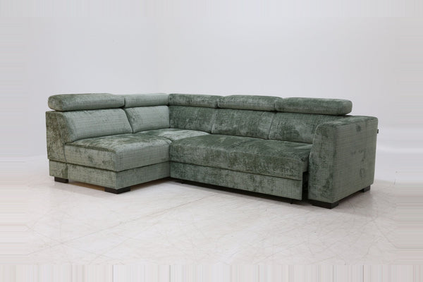 Sleeper: Halti · Size: Full XL LHF Chaise · Fabric: Cerona 34 · Leg: Wenge