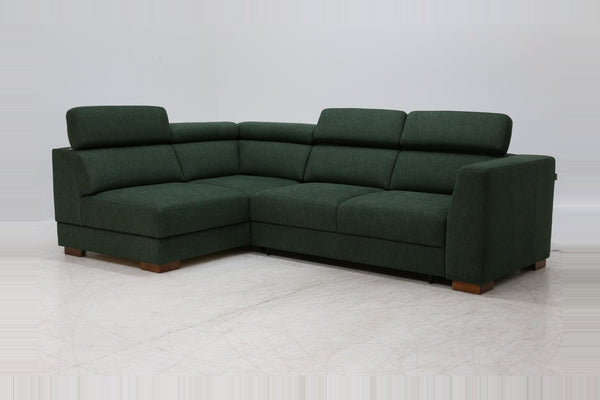 Sleeper: Halti · Size: Full XL LHF Chaise · Fabric: Gemma 39 · Leg: Walnut