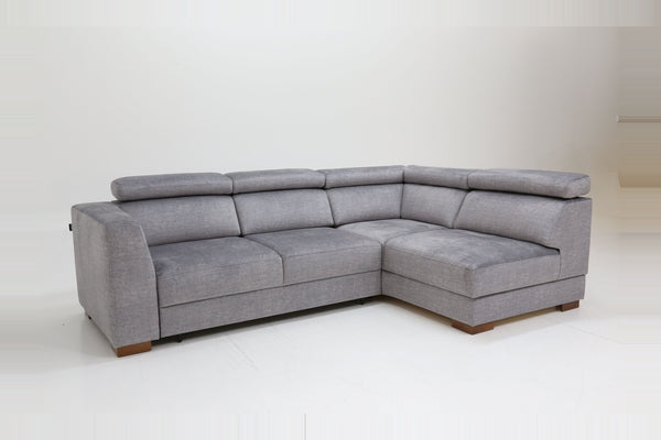 Sleeper: Halti · Size: Full XL RHF Chaise · Fabric: Glamour 14 · Leg: Walnut