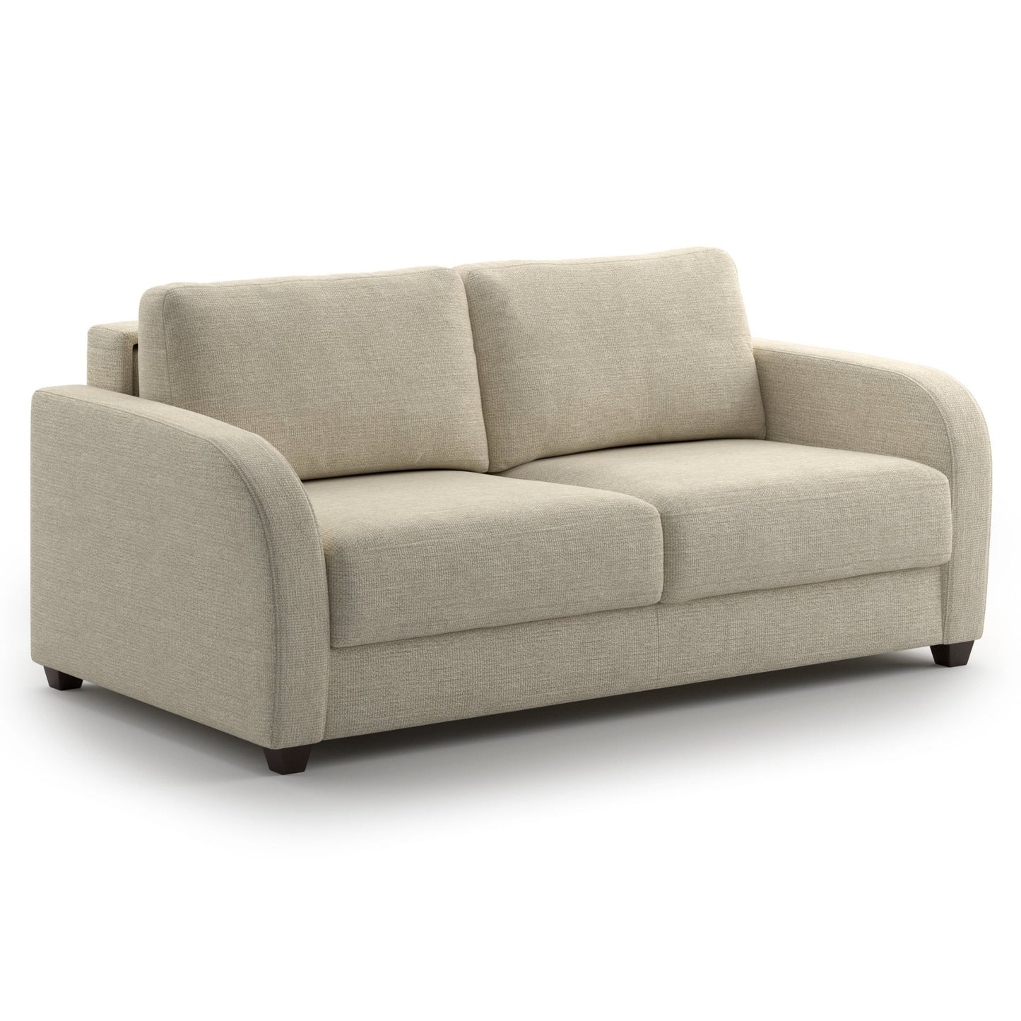 Luonto Aspen Queen Sofabed in Lea 01 Fabric and Nest Mechanism