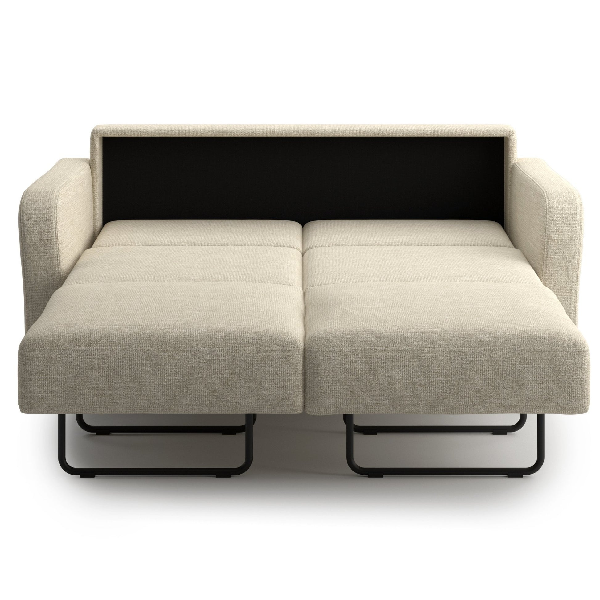 Luonto Aspen Queen Sofabed in Lea 01 Fabric and Nest Mechanism