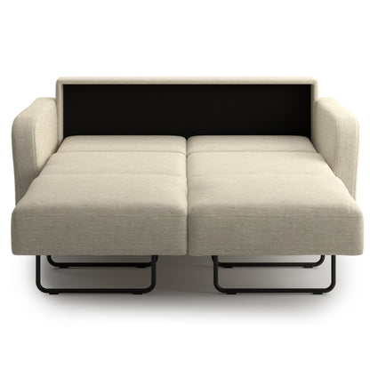 Luonto Aspen Queen Sofabed in Lea 01 Fabric and Nest Mechanism