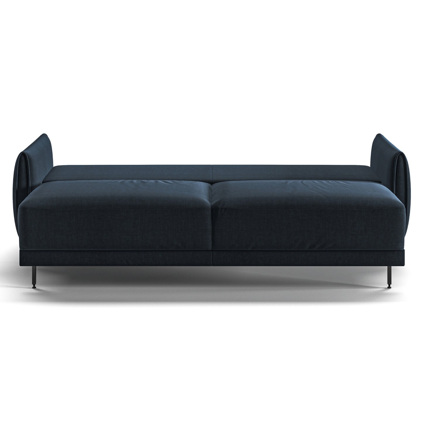 Luonto Dolphin Full XL Loveseat Sleeper Sofabed in Fabric Glamour 13 with Easy Deluxe Mechanism