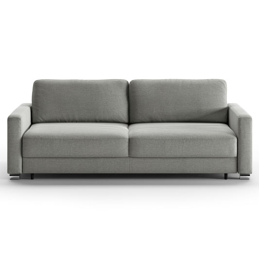 Luonto Hampton King Sofabed in Fabric Rodeo 104 with a Hybrid Mechanism