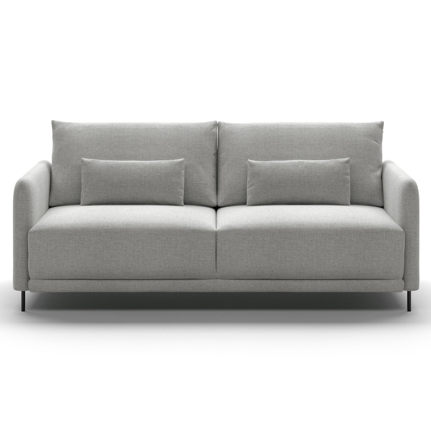 Luonto Haven King Sofabed in Fabric Atlantic 01 with Metal Feet and a Hybrid Mechanism