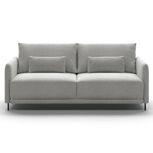 Luonto Haven King Sofabed in Fabric Atlantic 01 with Metal Feet and a Hybrid Mechanism