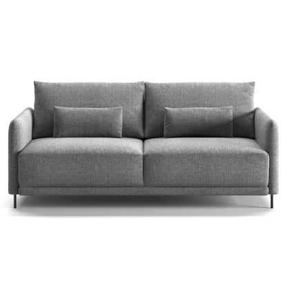 Luonto Haven King Sofabed in Fabric Atlantic 07 with Metal Feet and a Hybrid Mechanism